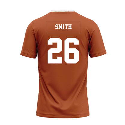 Texas - NCAA Football : TyAnthony Smith - Orange Premium Football Jersey-1