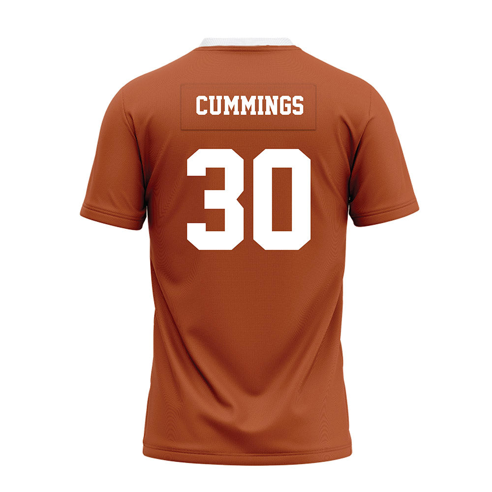 Texas - NCAA Football : Rocky Cummings - Orange Premium Football Jersey-1