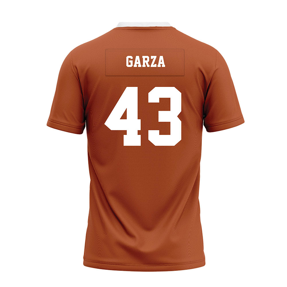 Texas - NCAA Football : Eric Garza - Orange Premium Football Jersey-1