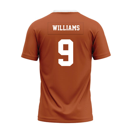 Texas - NCAA Football : Jonah Williams - Orange Premium Football Jersey-1