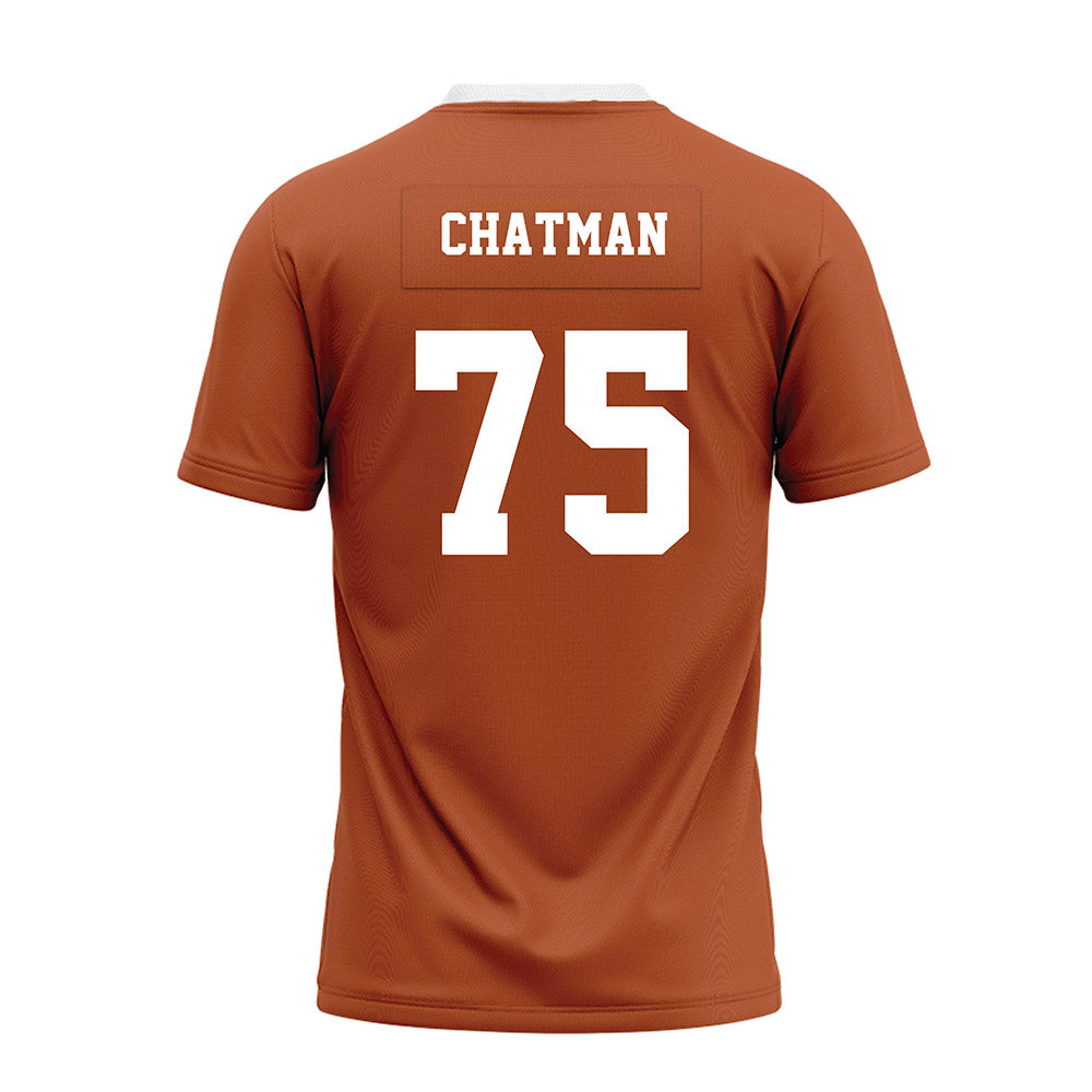Texas - NCAA Football : Jaydon Chatman - Orange Premium Football Jersey-1
