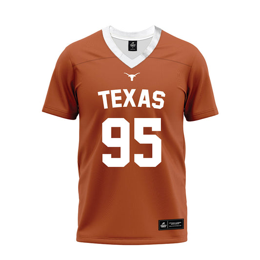 Texas - NCAA Football : Ian Geffrard - Orange Premium Football Jersey-0