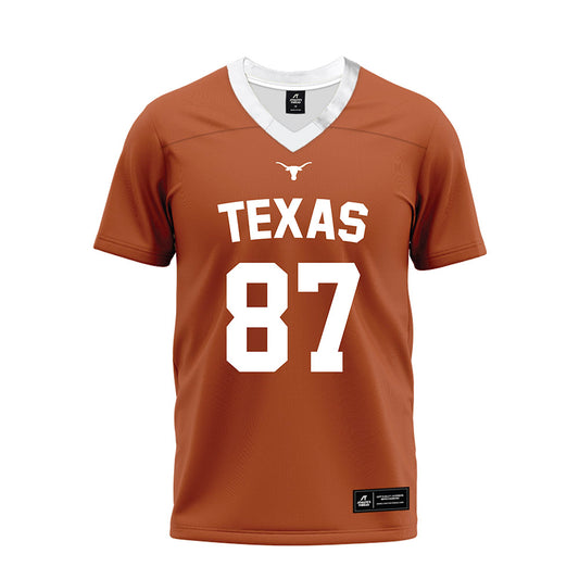 Texas - NCAA Football : Will Randle - Orange Premium Football Jersey-0