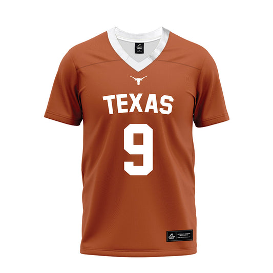 Texas - NCAA Football : KJ Lacey - Orange Premium Football Jersey-0
