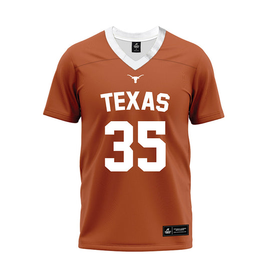 Texas - NCAA Football : McCoy Bruce - Orange Premium Football Jersey-0