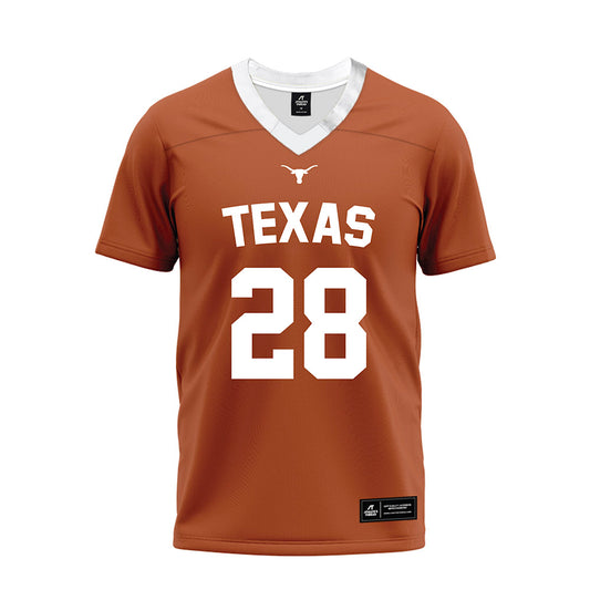 Texas - NCAA Football : Jett Walker - Orange Premium Football Jersey-0