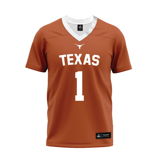 Texas - NCAA Football : Ryan Wingo - Orange Premium Football Jersey-0