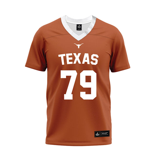 Texas - NCAA Football : Jonte Newman - Orange Premium Football Jersey-0