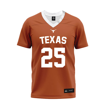 Texas - NCAA Football : Toray Davis - Orange Premium Football Jersey-0
