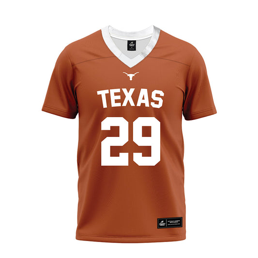 Texas - NCAA Football : Graceson Littleton - Orange Premium Football Jersey-0