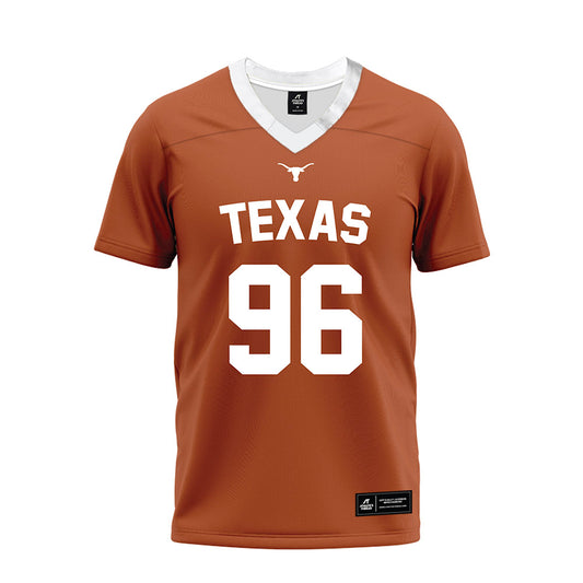Texas - NCAA Football : Zion Williams - Orange Premium Football Jersey-0