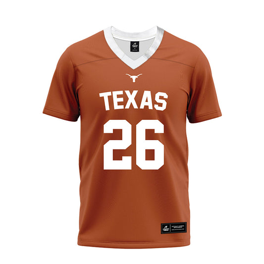 Texas - NCAA Football : TyAnthony Smith - Orange Premium Football Jersey-0