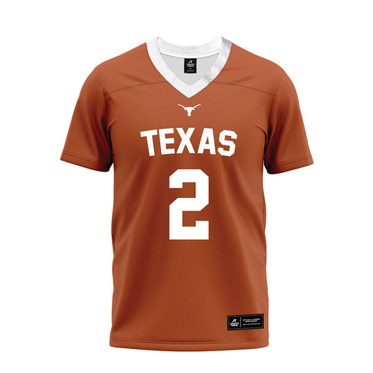 Texas - NCAA Football : Derek Williams - Orange Premium Football Jersey-0
