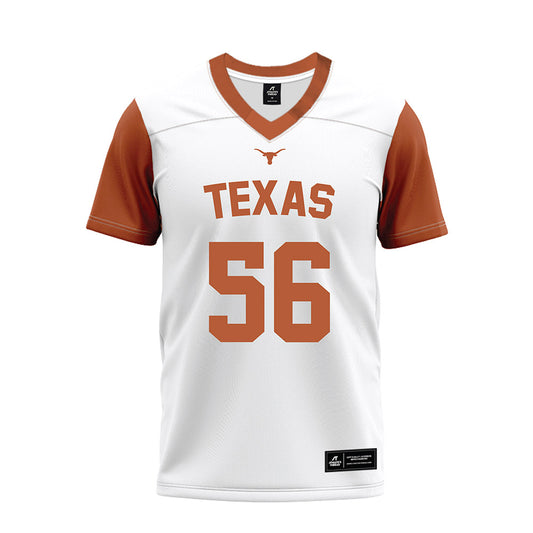 Texas - NCAA Football : Dylan Sikorski - White Premium Football Jersey-0