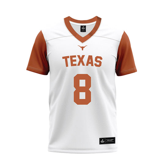 Texas - NCAA Football : Kade Phillips - White Premium Football Jersey-0