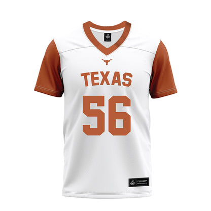 Texas - NCAA Football : Dylan Sikorski - White Premium Football Jersey-0