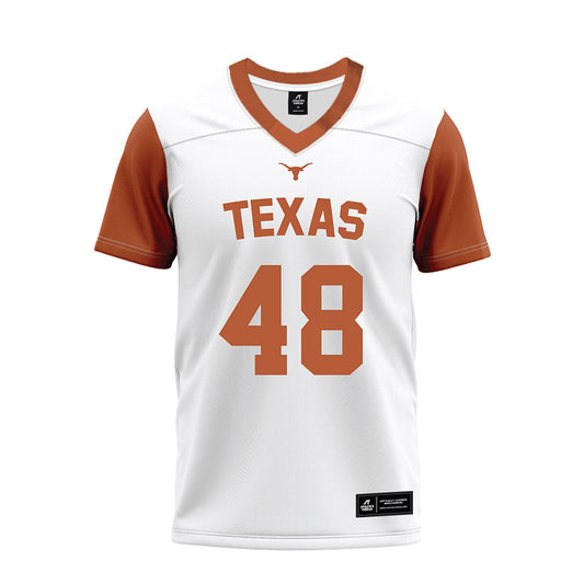 Texas - NCAA Football : Bryce Chambers - White Premium Football Jersey-0