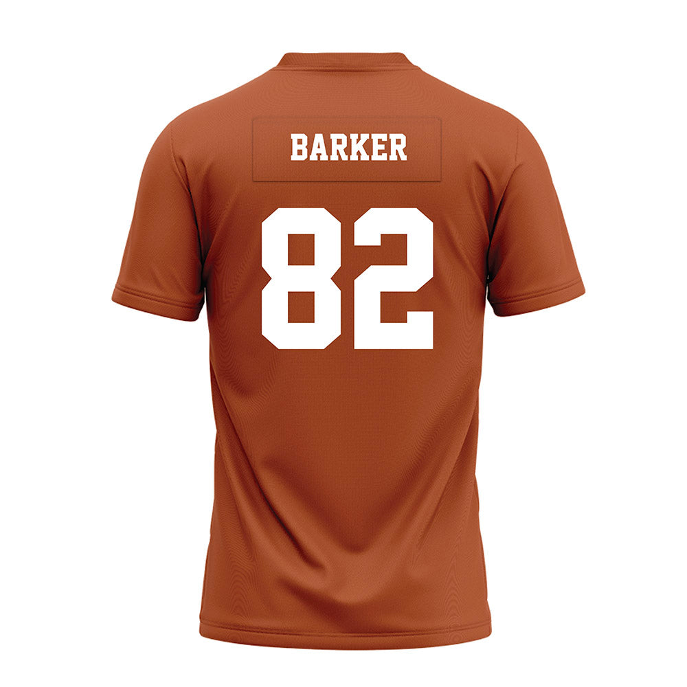 Texas - NCAA Football : Ridge Barker - Premium Football Jersey-1