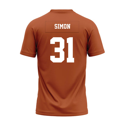 Texas - NCAA Football : James Simon - Premium Football Jersey-1