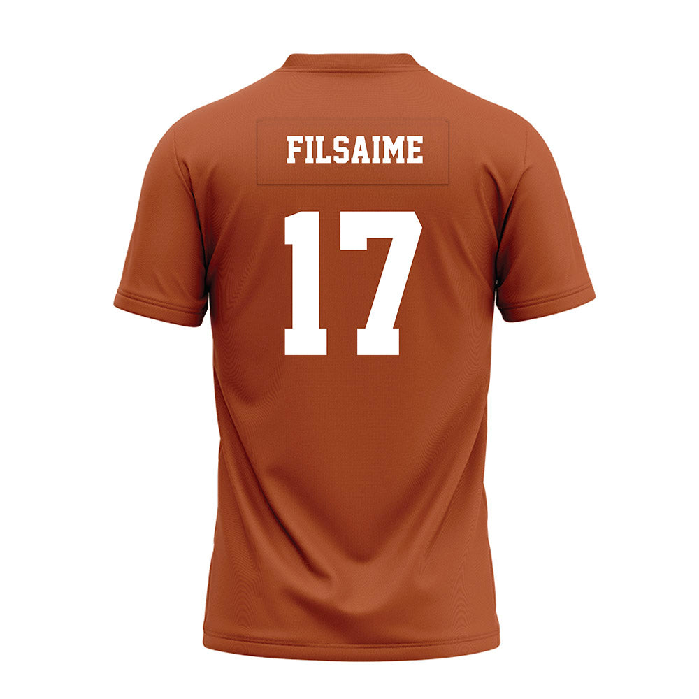 Texas - NCAA Football : Xavier Filsaime - Premium Football Jersey-1