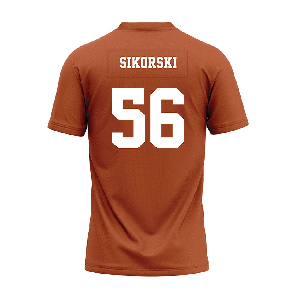 Texas - NCAA Football : Dylan Sikorski - Premium Football Jersey-1