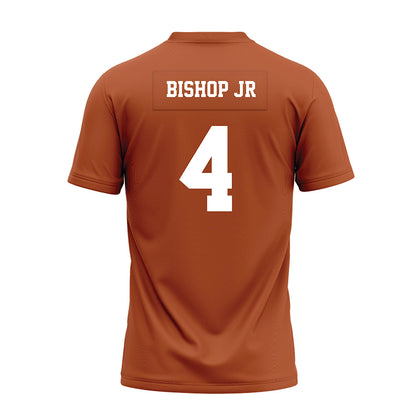 Texas - NCAA Football : Jermaine Bishop Jr - Premium Football Jersey-1