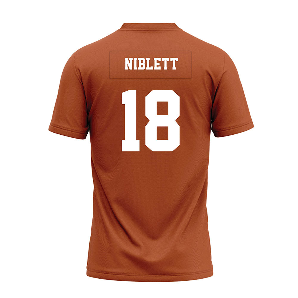 Texas - NCAA Football : Ryan Niblett - Premium Football Jersey-1