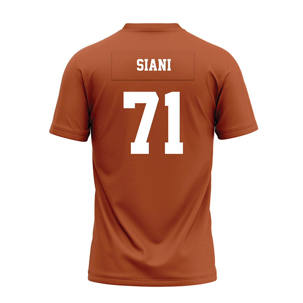 Texas - NCAA Football : Melvin Siani - Premium Football Jersey-1