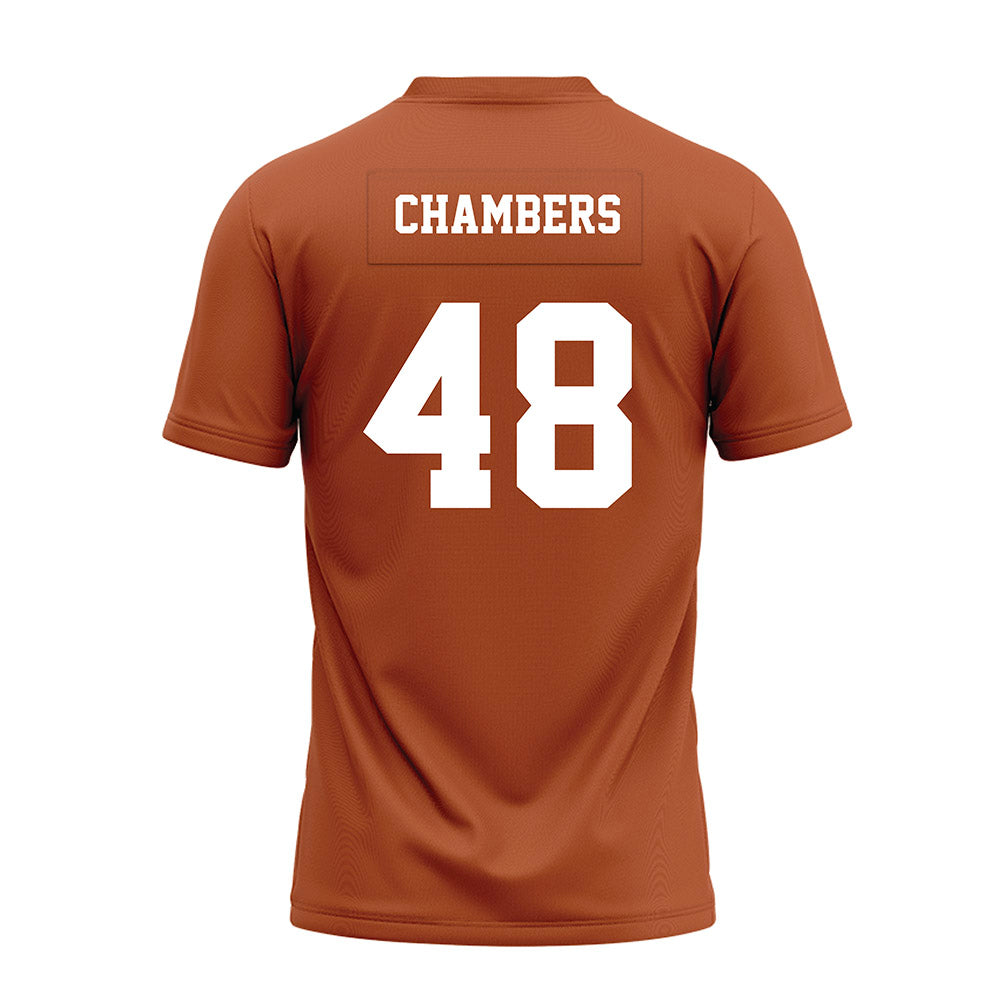 Texas - NCAA Football : Bryce Chambers - Premium Football Jersey-1