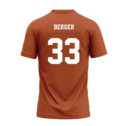 Texas - NCAA Football : Carson Berger - Premium Football Jersey-1