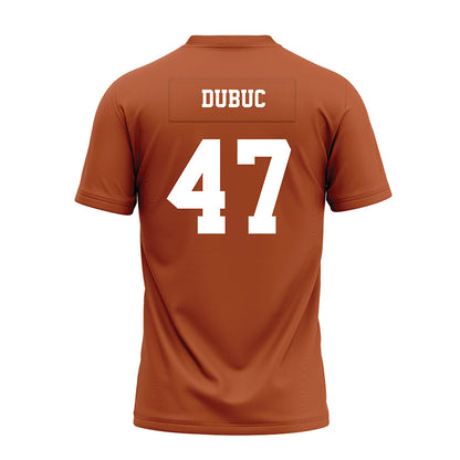 Texas - NCAA Football : Trey Dubuc - Premium Football Jersey-1