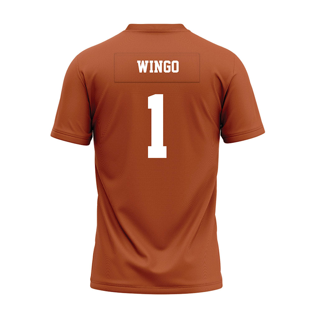 Texas - NCAA Football : Ryan Wingo - Premium Football Jersey-1