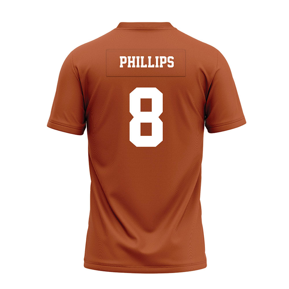 Texas - NCAA Football : Kade Phillips - Premium Football Jersey-1