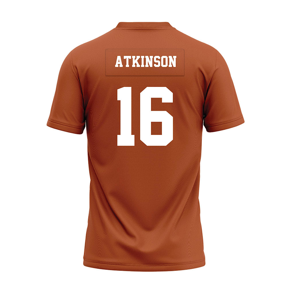 Texas - NCAA Football : Tyler Atkinson - Premium Football Jersey-1