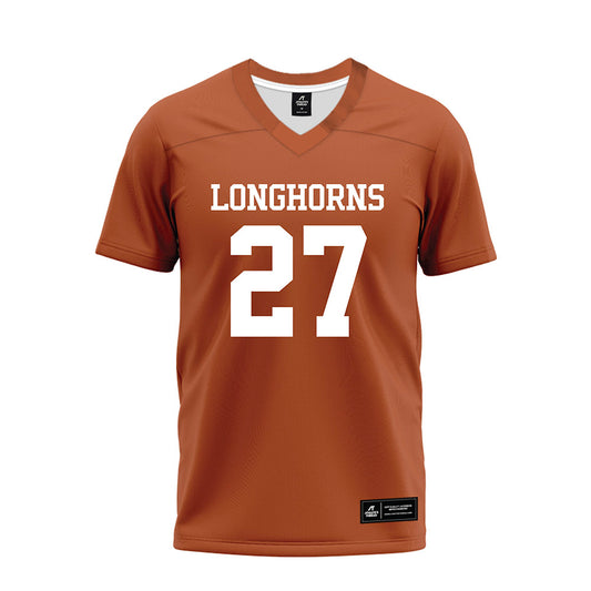 Texas - NCAA Football : Wardell Mack - Premium Football Jersey-0