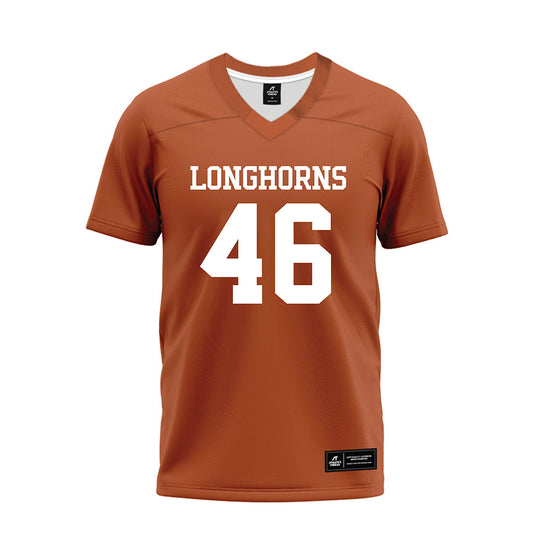 Texas - NCAA Football : Olalekan Orogbo - Premium Football Jersey-0