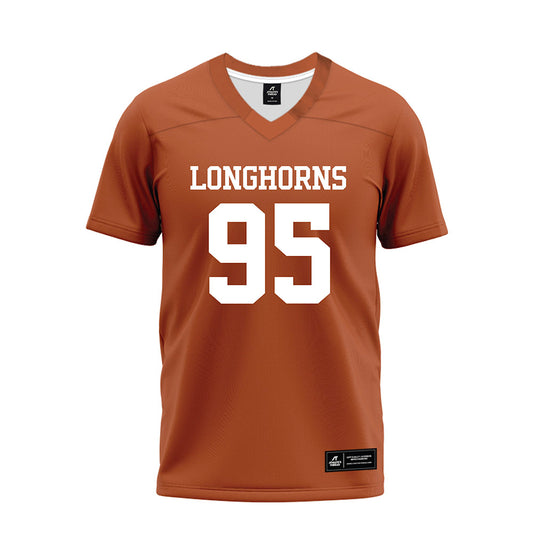 Texas - NCAA Football : Ian Geffrard - Premium Football Jersey-0