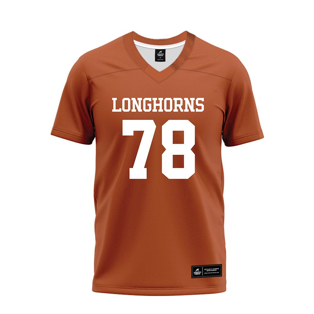 Texas - NCAA Football : Jordan Coleman - Premium Football Jersey-0