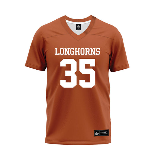 Texas - NCAA Football : Mccoy Bruce - Premium Football Jersey-0