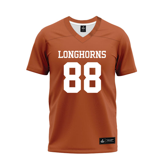 Texas - NCAA Football : Charlie Jilek - Premium Football Jersey-0