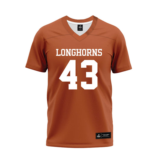 Texas - NCAA Football : Eric Garza - Premium Football Jersey-0