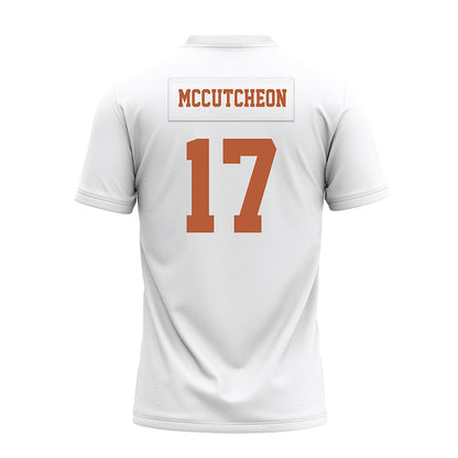 Texas - NCAA Football : Daylan McCutcheon - White Premium Football Jersey-1