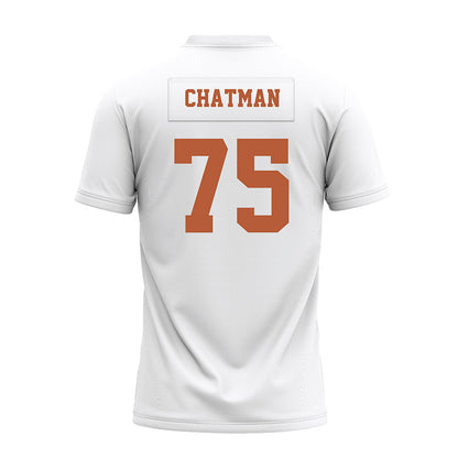 Texas - NCAA Football : Jaydon Chatman - White Premium Football Jersey-1