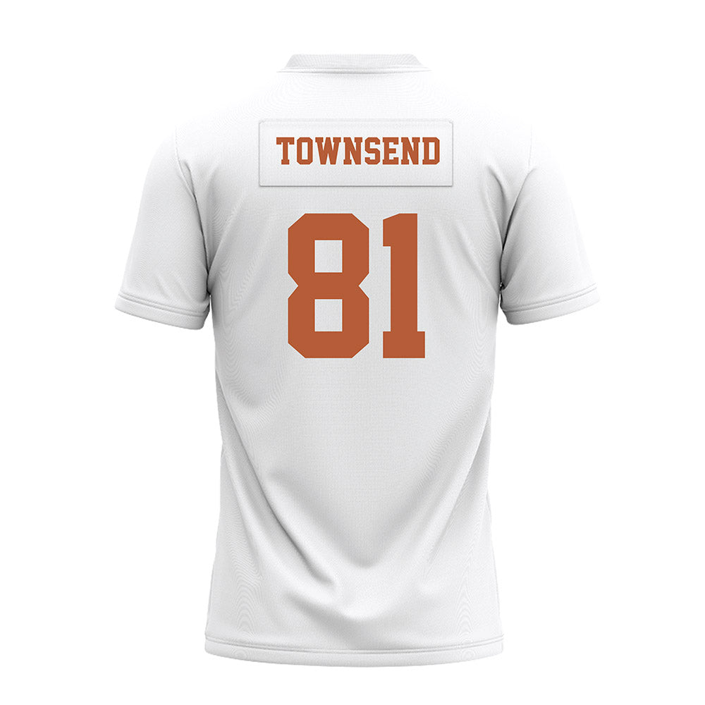 Texas - NCAA Football : Nick Townsend - White Premium Football Jersey-1