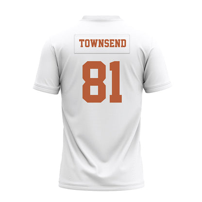 Texas - NCAA Football : Nick Townsend - White Premium Football Jersey-1