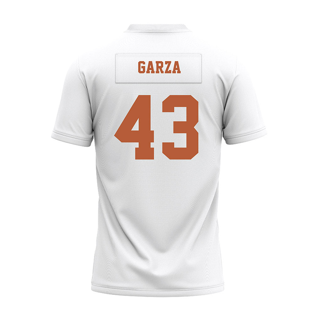 Texas - NCAA Football : Eric Garza - White Premium Football Jersey-1
