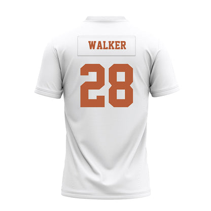 Texas - NCAA Football : Jett Walker - White Premium Football Jersey-1