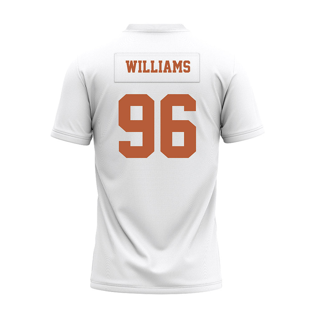 Texas - NCAA Football : Zion Williams - White Premium Football Jersey-1