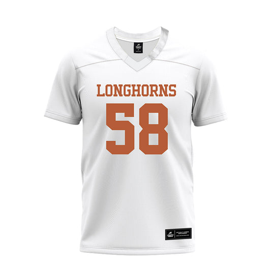 Texas - NCAA Football : Devin Coleman - White Premium Football Jersey-0