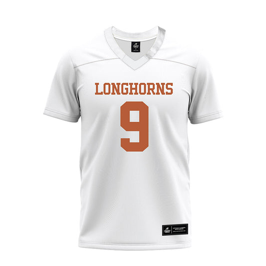 Texas - NCAA Football : Jonah Williams - White Premium Football Jersey-0
